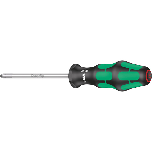 Phillips Screwdriver, #4 Tip, Round, 12-3/16" L, Plastic Handle OCP Construction Supplies