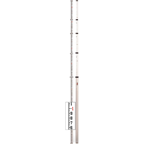 Tige de mesure t&eacute;lescopique - 10i&egrave;mes & 100i&egrave;mes OCP Construction Supplies