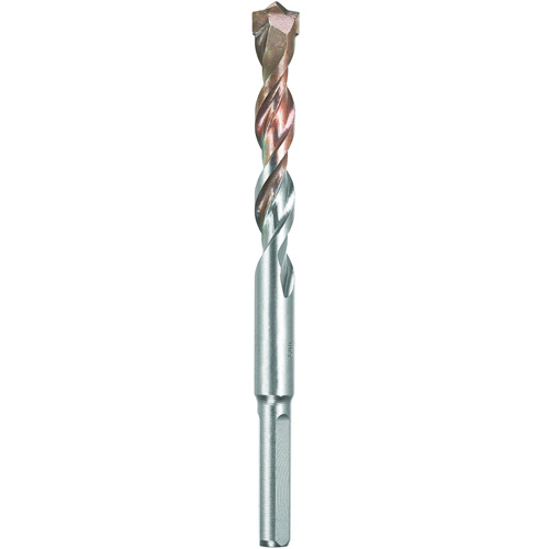 Foret &agrave; 4 cannelures pour marteau &agrave; percussion, 1/2", Tige 3 m&eacute;plats, Carbure OCP Construction Supplies