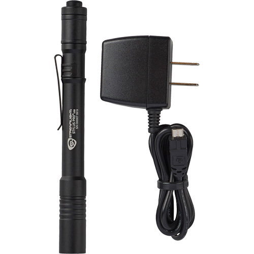 Lampe stylo USB Stylus Pro, DEL, 350 lumens, Corps en Aluminium, piles Rechargeable, Compris OCP Construction Supplies
