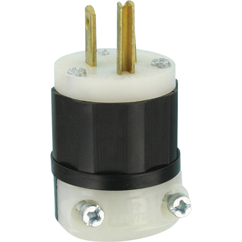 Hospital Grade Extension Plug, Nylon, 15 Amps, 125 V OCP Construction Supplies