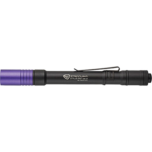 Lampe stylo UV avec port de recharge micro USB Stylus Pro, DEL, Corps en Aluminium, piles Rechargeable, Compris OCP Construction Supplies