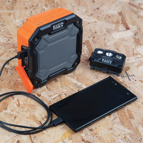 Bluetooth&reg; Jobsite Speaker with Magnet & Hook (Tool Only), Lithium-Ion OCP Construction Supplies