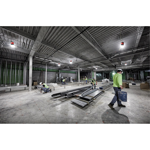 RADIUS Temporary Site Light, LED, 130 W, 15000 Lumens OCP Construction Supplies