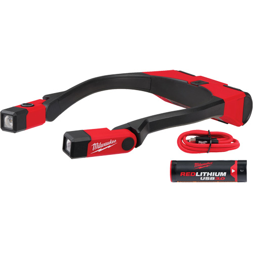 Redlithium USB 400L Work Light, Neck Light, Rechargeable, 400 Lumens OCP Construction Supplies