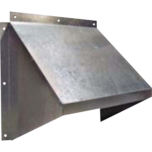 12" GH Galvanized Hood OCP Construction Supplies