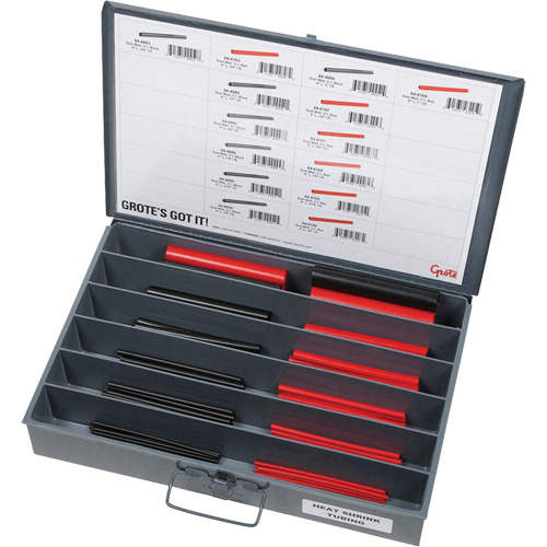 Heat Shrink Tubing Assortment Tray OCP Construction Supplies