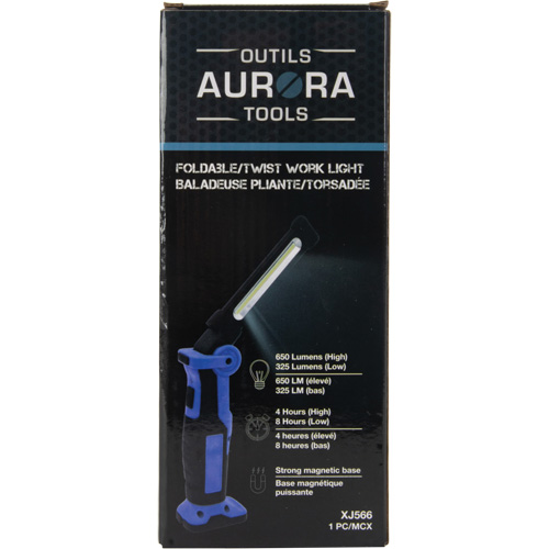 Baladeuse pliante/torsad&eacute;e, Magn&eacute;tique, Rechargeable, 350 lumens OCP Construction Supplies