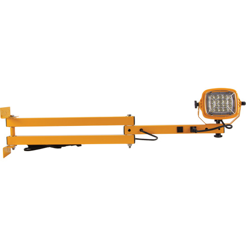 Dock Light, 40" Arm, 50 W, LED Lamp, Metal OCP Construction Supplies
