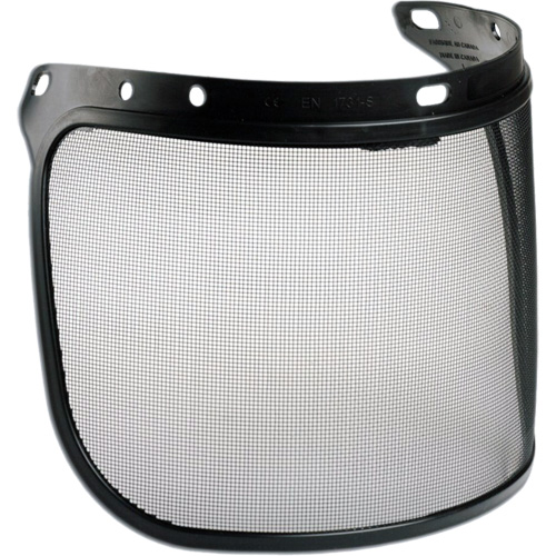 Mesh Faceshield Screen, 15-1/2" W x 7" H OCP Construction Supplies