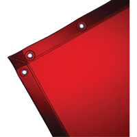 Rideau pour soudure, 72" x 72", Orange OCP Construction Supplies