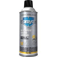 LU206 All-Purpose Silicone Lubricant, Aerosol Can OCP Construction Supplies
