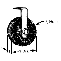 Flat, Round or Roto Brushes OCP Construction Supplies