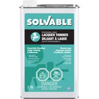 Professional Grade Lacquer Thinner, Rectangular Can, 3.78 L OCP Construction Supplies