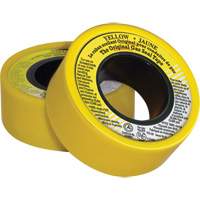 Ruban d'&eacute;tanch&eacute;it&eacute; pour filet en PTFE, 236" lo x 3/4" la, Jaune OCP Construction Supplies