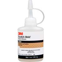 Scotch-Weld Instant Adhesive CA4, Clear, Bottle, 1 oz. OCP Construction Supplies