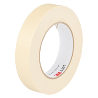 2307 Masking Tape, 24 mm (1") x 55 m (180'), Tan OCP Construction Supplies