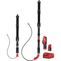 Ensemble de d&eacute;gorgeoir durinoir 2 outils M12 Trapsnake, &eacute;lectrique, Tulipe, 4'/6' Longueur du c&acirc;ble, 1/2"/3/8" Diam&egrave;tre du c&acirc;ble OCP Construction Supplies