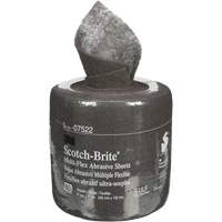 Rouleaux de feuilles Scotch-Brite, Carbure de silicium, 8", Grain Ultra fin OCP Construction Supplies