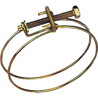 Connecteurs- Collier de serrage - 2 Broches d'acier OCP Construction Supplies