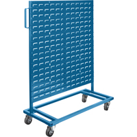 Supports mobiles pour contenants - &agrave; un c&ocirc;t&eacute;, &agrave; un c&ocirc;t&eacute;, 36" la x 16" p x 46-1/2" h OCP Construction Supplies
