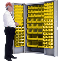Armoire &agrave; combinaison avec porte creuse, 38" la x 24" p x 72" h, 36 tablettes OCP Construction Supplies