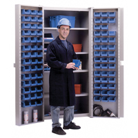 Armoire &agrave; combinaison avec porte creuse, 38" la x 24" p x 72" h, 4 tablettes OCP Construction Supplies