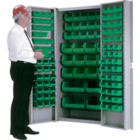 Armoire &agrave; combinaison avec porte creuse, 38" la x 24" p x 72" h, 36 tablettes OCP Construction Supplies