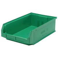 Contenants g&eacute;ants empilables, 12,375" la x 19,75" p x 5,875" h, Vert OCP Construction Supplies