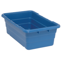 Bacs empilables en crois&eacute;, 16" la x  p x 8,5" h, Bleu OCP Construction Supplies