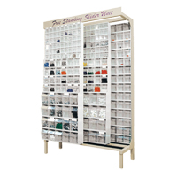 Syst&egrave;me de stockage &agrave; glissi&egrave;re &agrave; bacs basculants autonome, 48" la x 18" p x 77" h, 364 tiroirs OCP Construction Supplies
