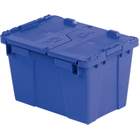 Contenants de distribution Flipak en plastique poly&eacute;thyl&egrave;ne (PE), 15,2" x 10,9" x 9,7", Bleu OCP Construction Supplies