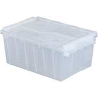 Contenants de distribution Flipak en plastique polypropyl&egrave;ne (PP), 21,8" x 15,2" x 9,3", Transparent OCP Construction Supplies