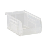 Ultra Stack & Hang Bin, 4-1/8" W x 3" H x 7-3/8" D, Clear OCP Construction Supplies