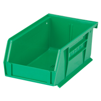 Bac empilable & &agrave; suspendre, 4-1/8" la, 3" h x 7-3/8" p, Vert OCP Construction Supplies