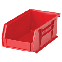 Bac empilable & &agrave; suspendre, 4-1/8" la, 3" h x 7-3/8" p, Rouge OCP Construction Supplies