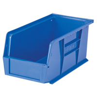 Bac empilable & &agrave; suspendre, 5-1/2" la, 5" h x 10-7/8" p, Bleu OCP Construction Supplies