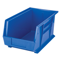 Bac empilable & &agrave; suspendre, 8-1/4" la, 7" h x 14-3/4" p, Bleu OCP Construction Supplies