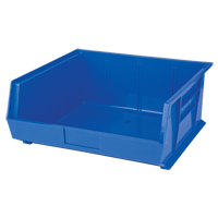 Bac empilable & &agrave; suspendre, 16-1/2" la, 7" h x 14-3/4" p, Bleu OCP Construction Supplies
