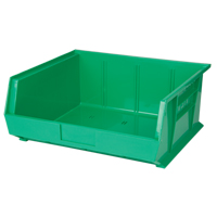 Bac empilable & &agrave; suspendre, 16-1/2" la, 7" h x 14-3/4" p, Vert OCP Construction Supplies