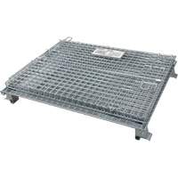 Conteneur repliable en m&eacute;tal grillag&eacute;, 40" la x 48" p x 42" h, Capacit&eacute; de 4000 lb OCP Construction Supplies