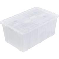 Bac emboîtable FP243C FliPak, 26,9" x 16,9" x 12,1", Transparent OCP Construction Supplies