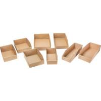 Boîtes profondes en carton ondul&eacute;, 11-3/4" la x 17-1/4" p x 4-1/2" h, Beige OCP Construction Supplies
