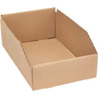Boîtes profondes en carton ondul&eacute;, 7-5/8" la x 11-5/16" p x 4-1/2" h, Beige OCP Construction Supplies
