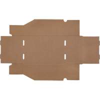 Boîtes profondes en carton ondul&eacute;, 7-5/8" la x 11-5/16" p x 4-1/2" h, Beige OCP Construction Supplies