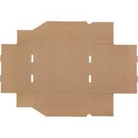 Boîtes profondes en carton ondul&eacute;, 11-3/4" la x 11-1/4" p x 4-1/2" h, Beige OCP Construction Supplies