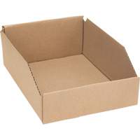Boîtes profondes en carton ondul&eacute;, 8-3/4" la x 11-1/4" p x 4-1/2" h, Beige OCP Construction Supplies
