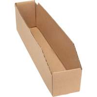 Boîtes profondes en carton ondul&eacute;, 1-7/8" la x 17-1/8" p x 4-1/2" h, Beige OCP Construction Supplies