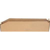 Boîtes profondes en carton ondul&eacute;, 2-7/8" la x 17-1/4" p x 4-1/2" h, Beige OCP Construction Supplies