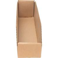 Boîtes profondes en carton ondul&eacute;, 3-3/4" la x 17-1/4" p x 4-1/2" h, Beige OCP Construction Supplies